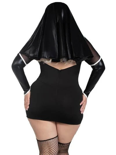 Plus Size Holy Hottie Nun Costume