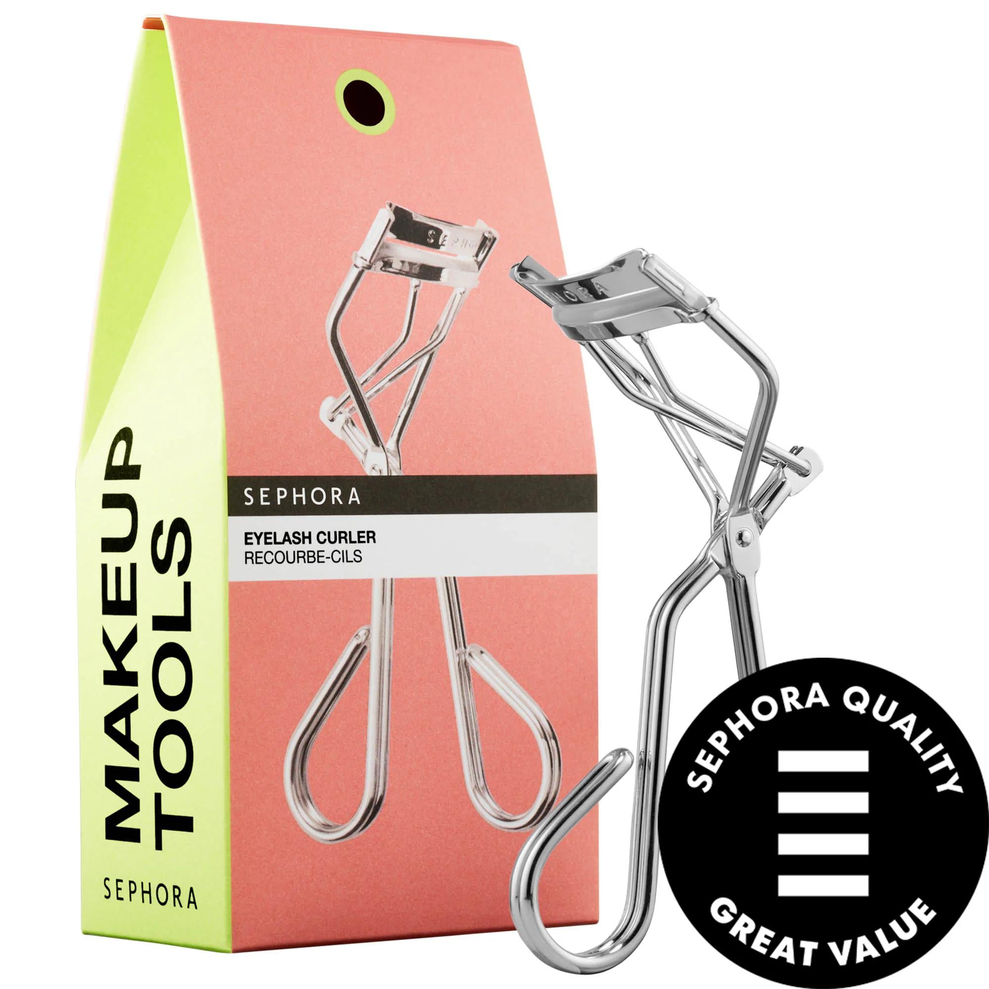 Eyelash Curler - Ergonomic Design for Intense, Pinch-Free Curl - Includes Replacement Pads - Safe, Easy to Use Lash Curling Tool