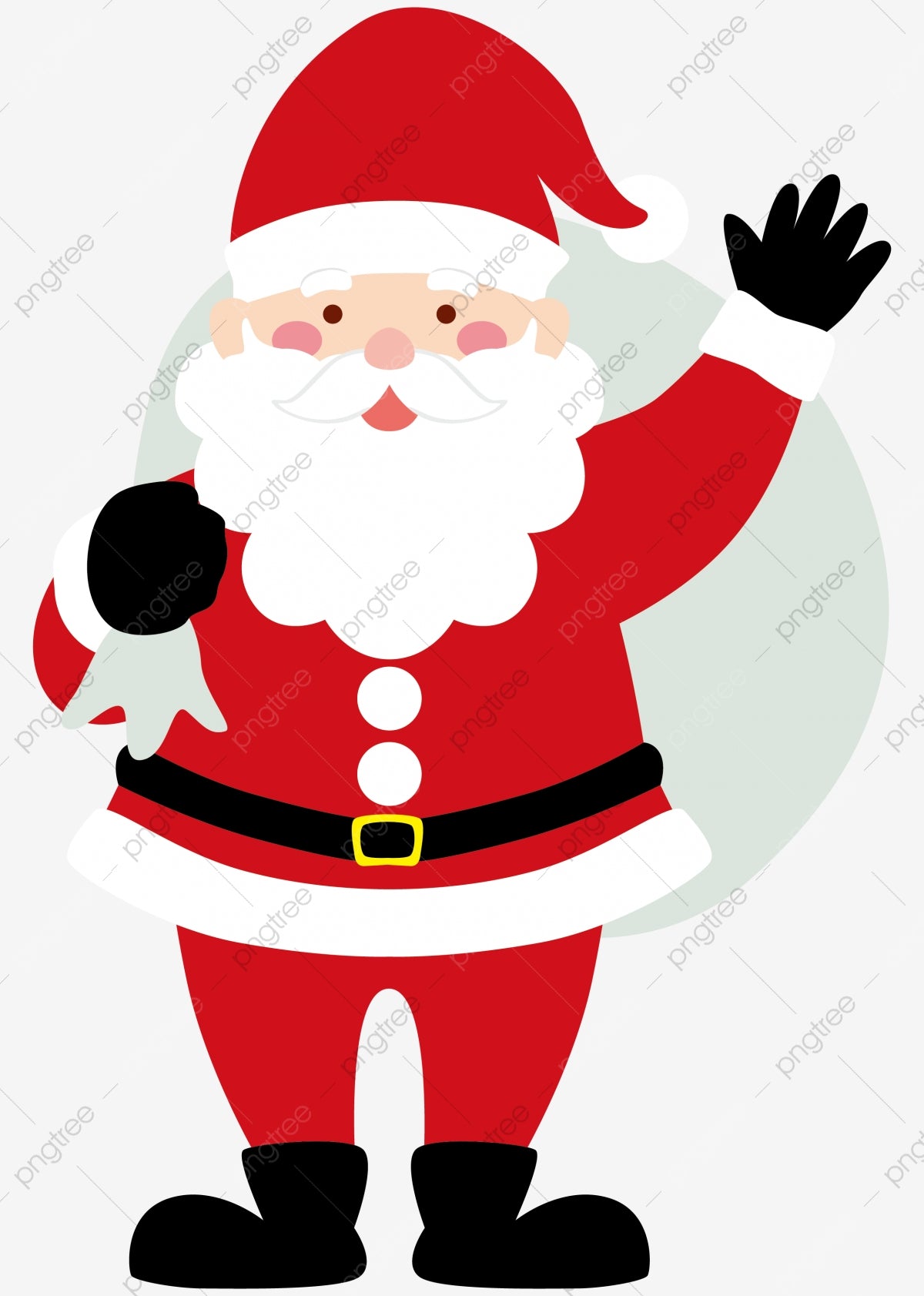Earth Bands Christmas Santa Claus — side view