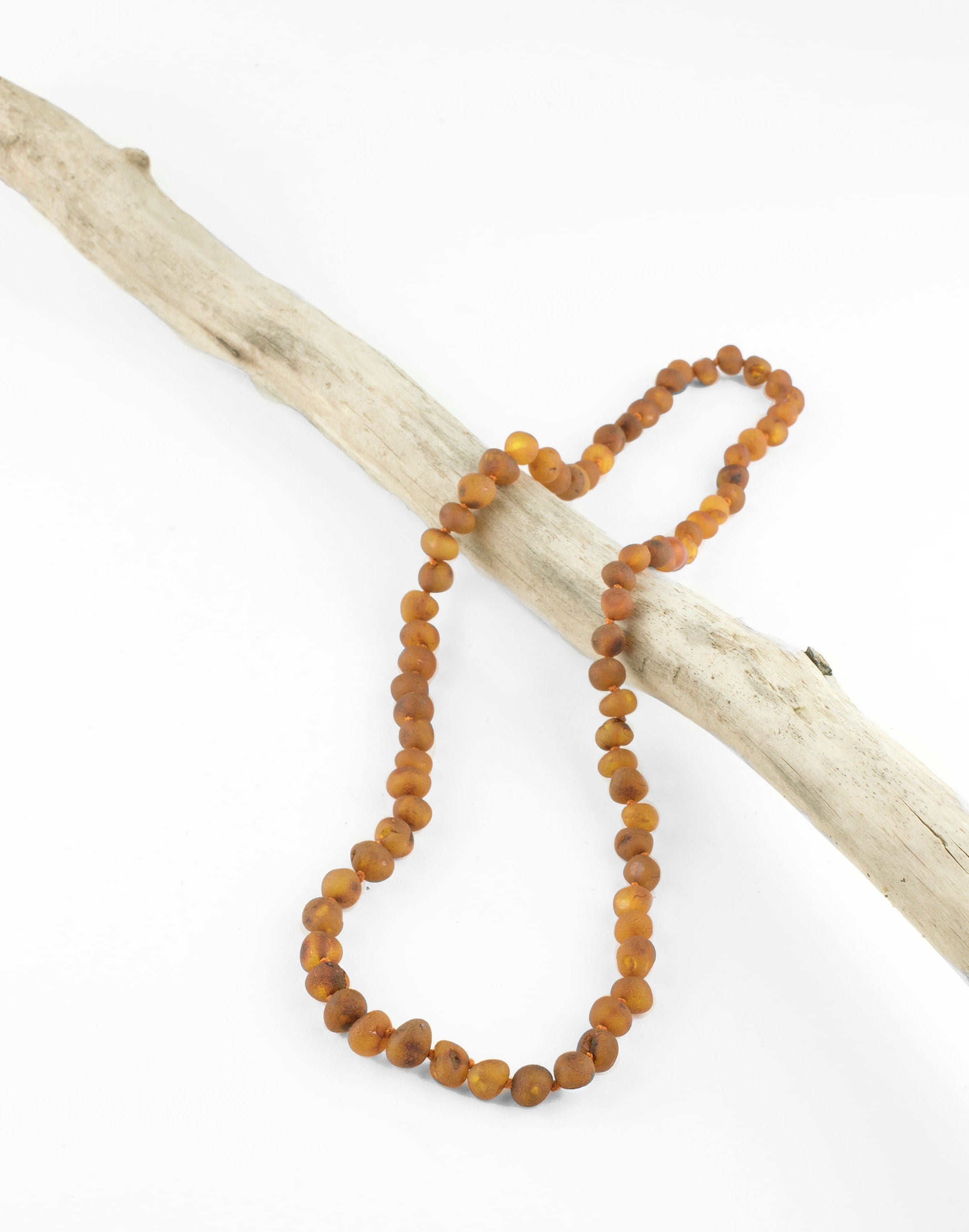 CanyonLeaf Raw Cognac Baltic Amber || Necklace — necklace category context