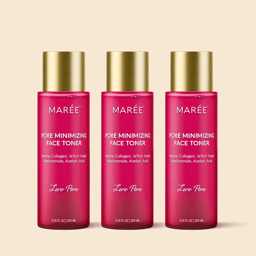 Maree Hydrating Pore Refining Toner — comparison shot