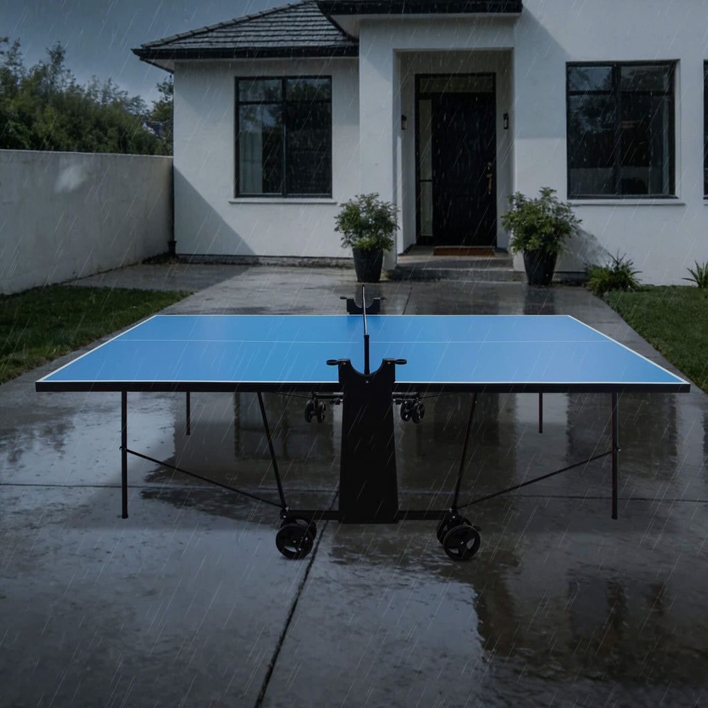 Portable 108-Inch Full-Size Table Tennis Table Set With Net, Paddles And Balls (SAK50384) – SAKSBY WHOLESALE, view 6