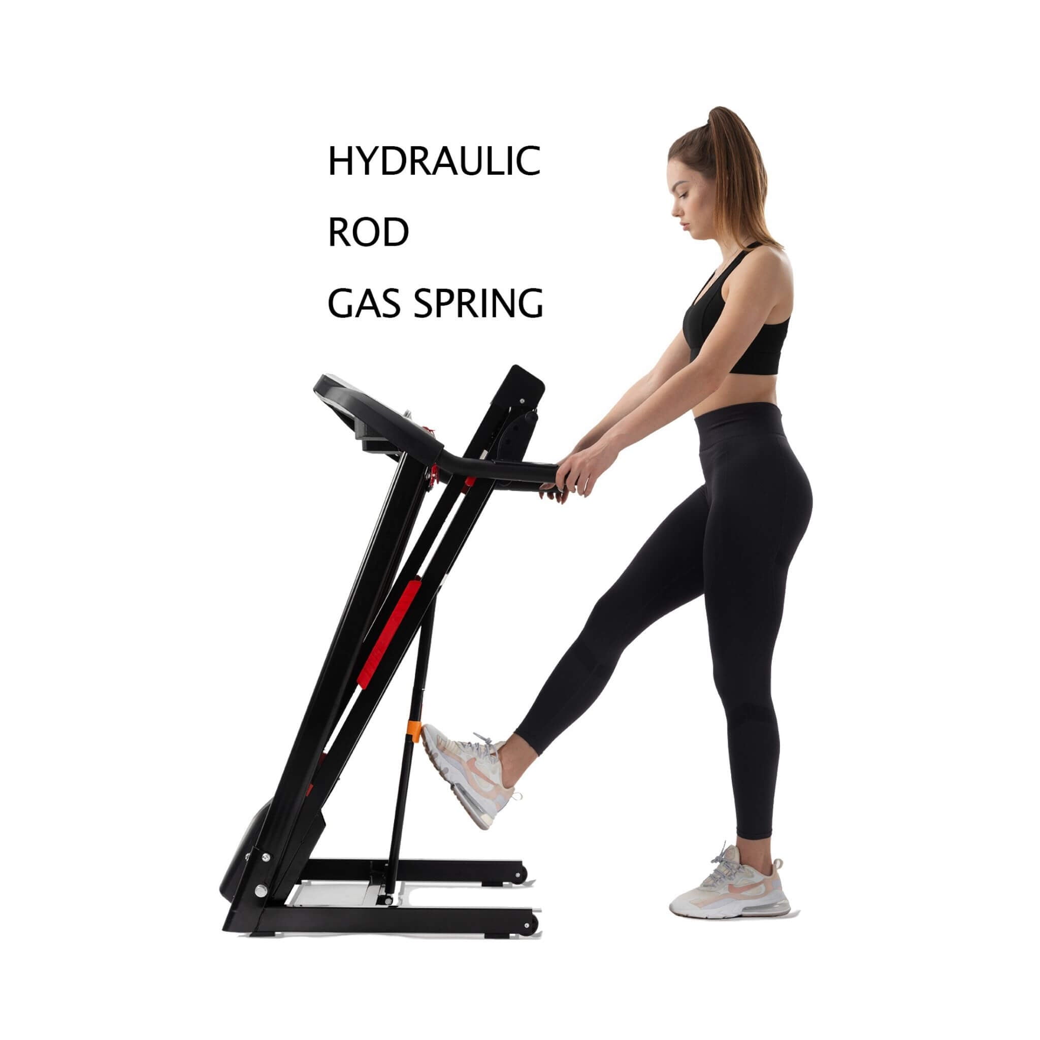 Rovix Portable 3.5HP Space Saving Folding Treadmill W/ Incline & 12 Preset Programs (SAK29735) – SAKSBY WHOLESALE, view 5