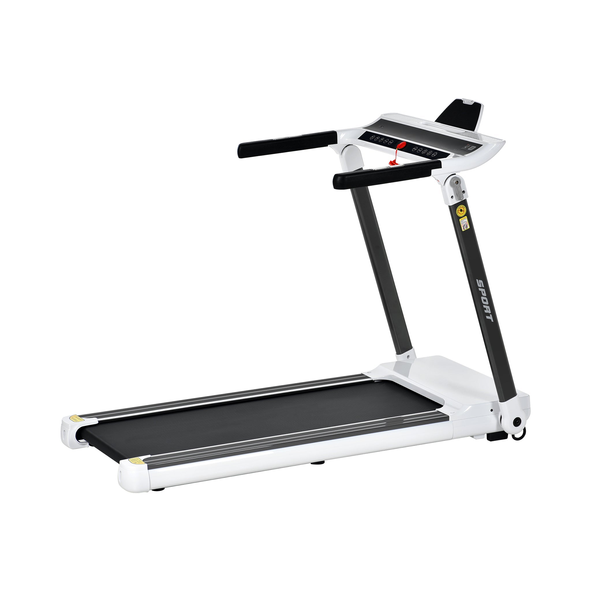Rovix Portable Compact Home Cardio Fitness Treadmill With 3.5HP Electric Motor & Bluetooth Speakers (SAK32416) – SAKSBY WHOLE