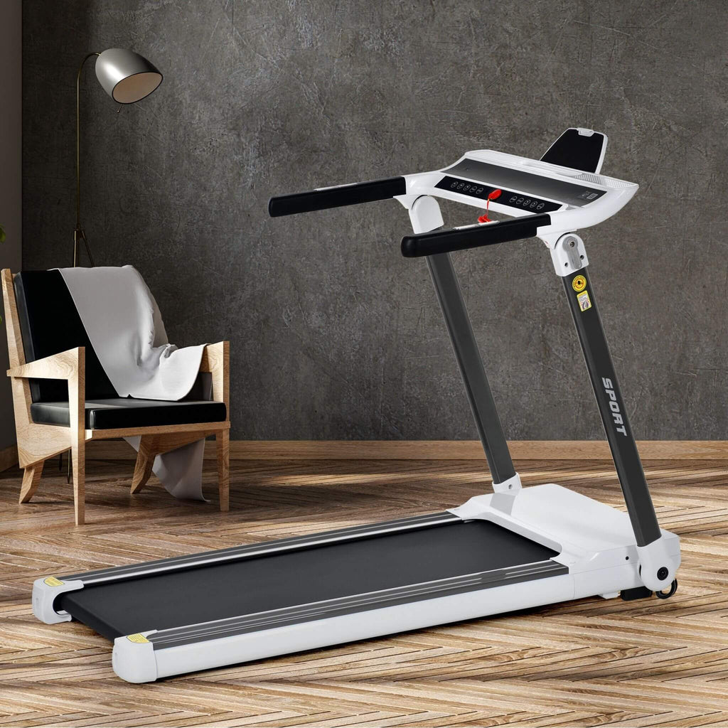 Rovix Portable Compact Home Cardio Fitness Treadmill With 3.5HP Electric Motor & Bluetooth Speakers (SAK32416) – SAKSBY WHOLE