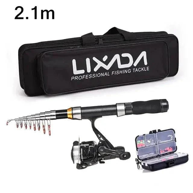 Portable Fishing Pro Rod Kit - Premium Gear for Anglers