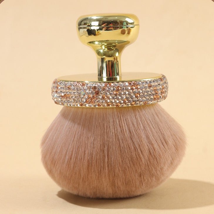 Mariam's Collection Portable Multi-Use Mushroom Head Powder & Blush Brush (MMU040) — main product shot