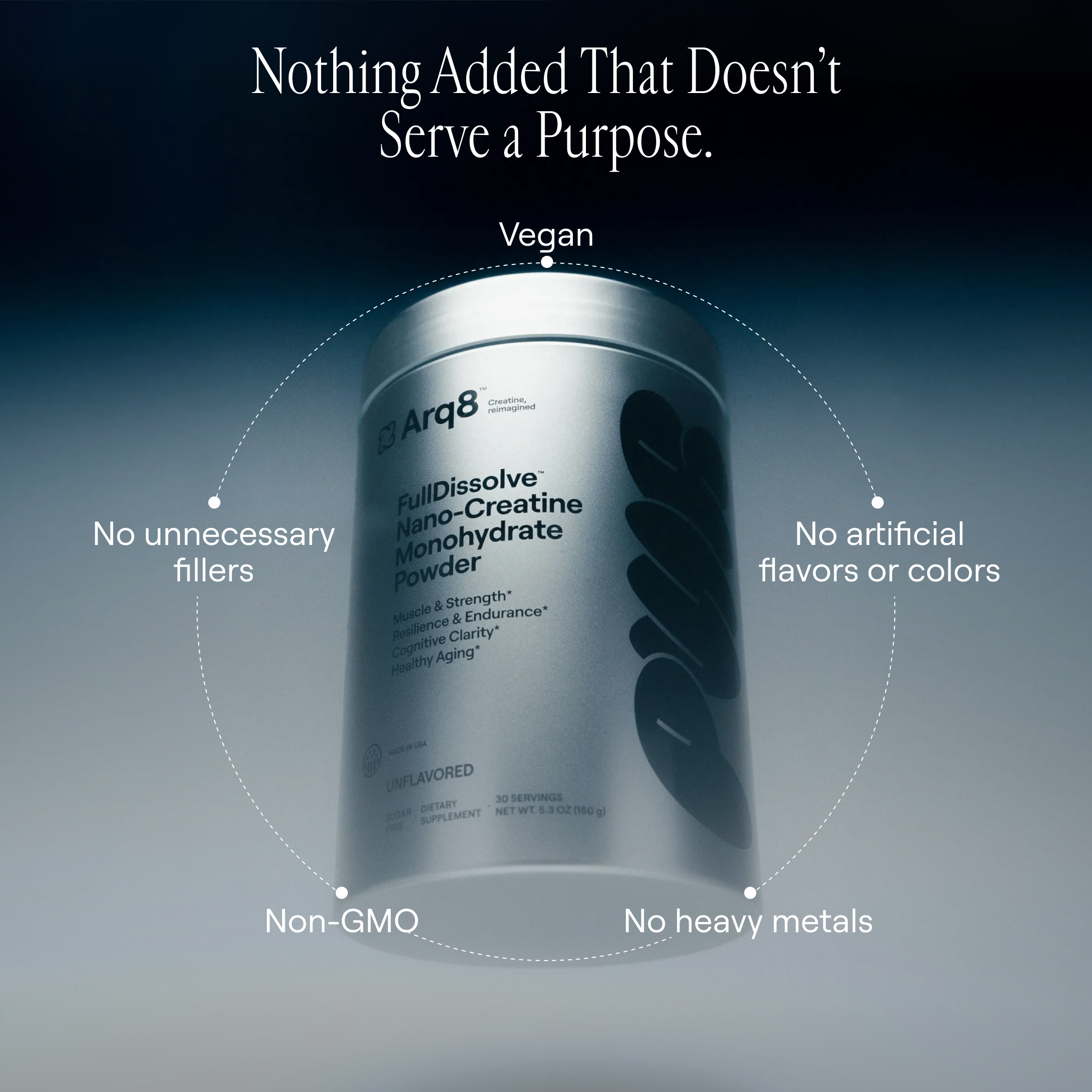 Arq8™ Creatine Monohydrate Powder, view 11