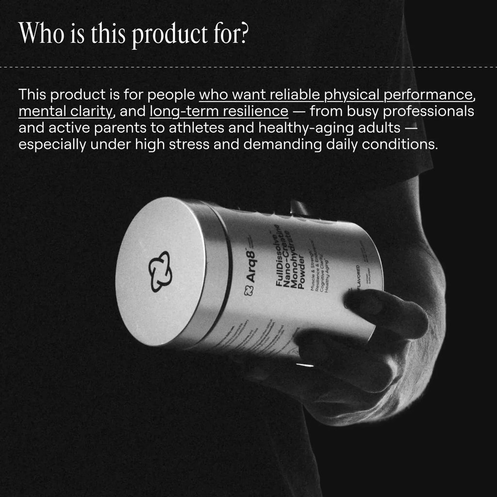 Arq8™ Creatine Monohydrate Powder, view 7