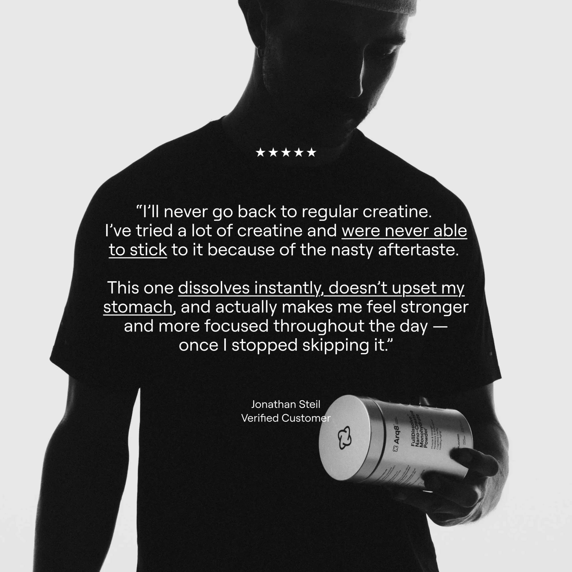 Arq8™ Creatine Monohydrate Powder, view 9