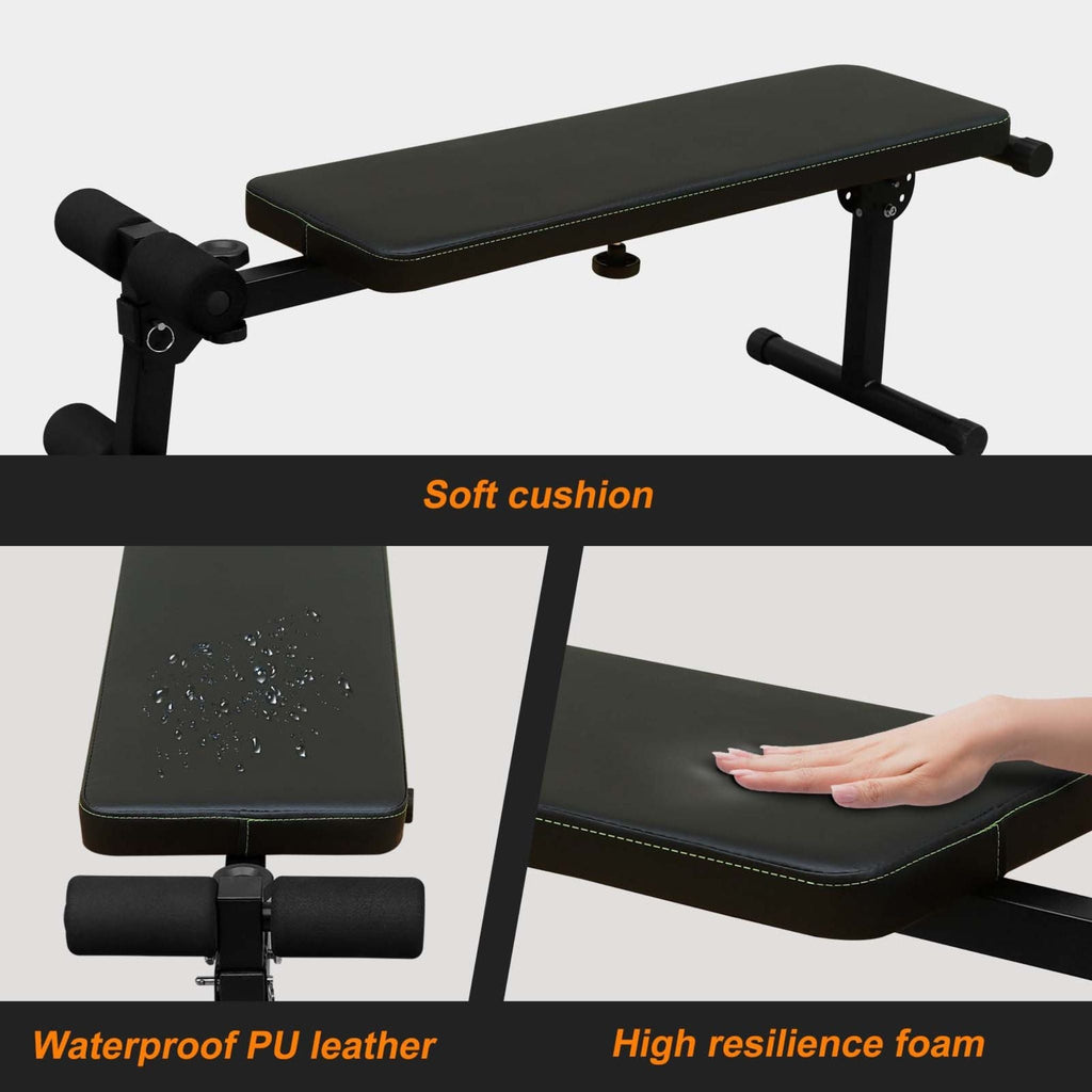 Rovix Power Tower Heavy-Duty Multi-Functional Dip Station With Bench, Pull Up Bar, And Adjustable Height For Home Gyms (SAK64