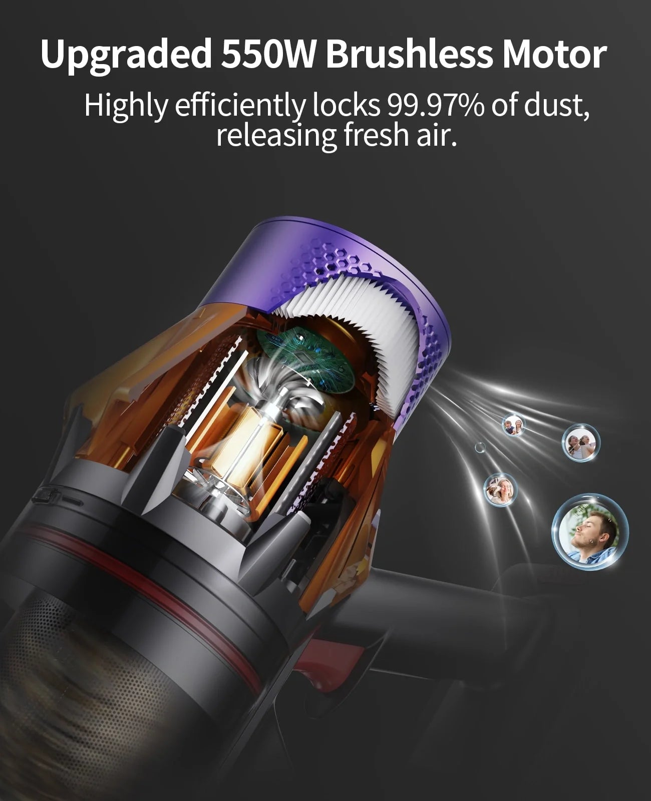 【Top-Rated】Honiture X7 Cordless Vacuum, view 8