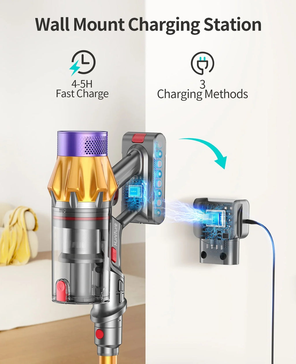 Honiture X7 Cordless Vacuum Cleaning Bundle, view 6
