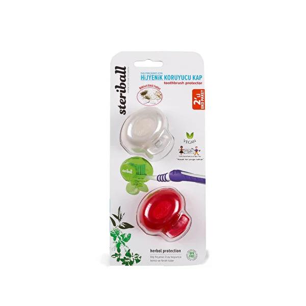 Steriball Electric Toothbrush Protection Case - Oral-B Compatible, Antimicrobial & Natural - Travel Friendly, Battery-Free Design