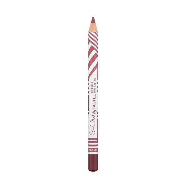 Show By Pastel Lip Pencil No.209 - Cruelty-Free, Vegan, Halal Certified Lip Color