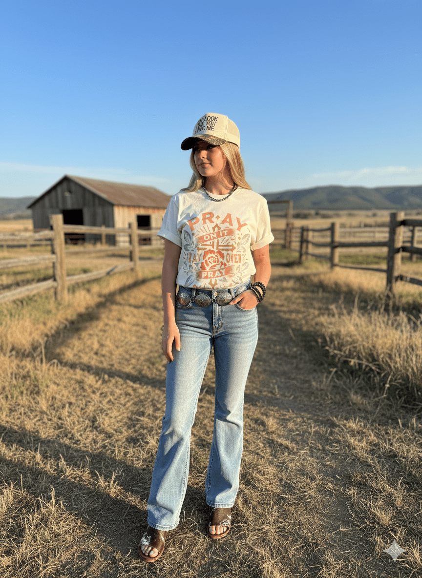 Wild Junkie Prayer Warrior Graphic Tee — graphic tees category context
