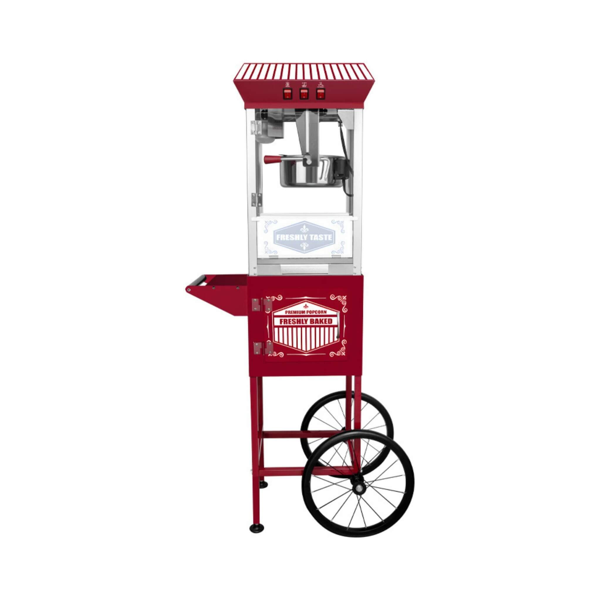 Premium 12-Ounce Movie Theater-Style Popcorn Machine With Cart (SAK84156) – SAKSBY WHOLESALE, view 5