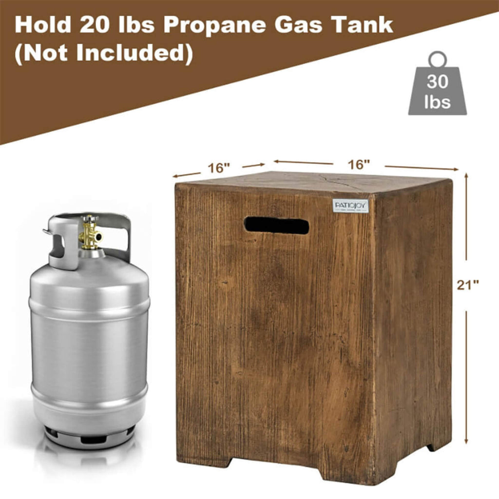 Premium 16-Inch Outdoor Hideaway Table Cover For Standard 20 LBS Propane Tank (SAK73142) – SAKSBY WHOLESALE, view 6