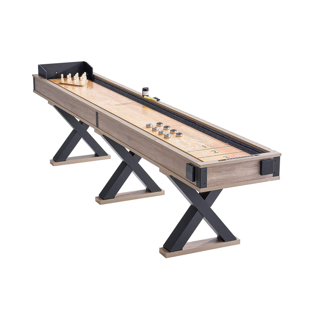 Premium 2-In-1 Shuffleboard Game Table Set With Bowling Combo (SAK81698) – SAKSBY WHOLESALE, view 9