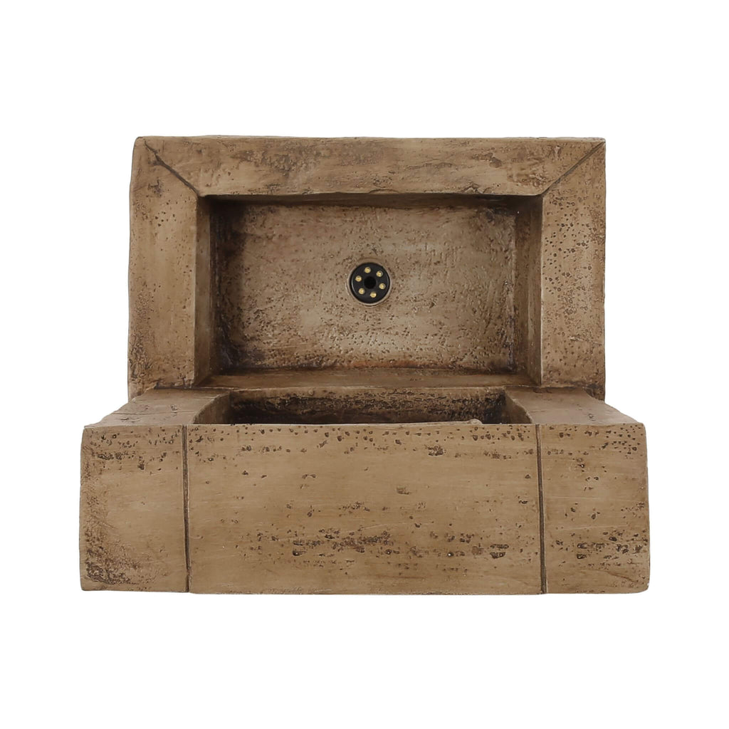 Alora Premium 35-Inch Hand-Crafted Weather-Resistant Waterfall Fountain With LED Lights (SAK86757) – SAKSBY WHOLESALE, view 9
