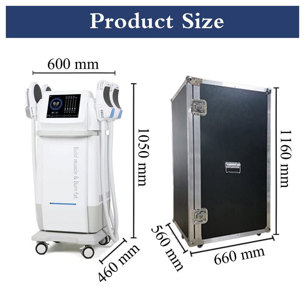 Premium 4-Handle Body, Abdomen And Buttock Muscle Shaping Machine With Trolley (SAK71463) – SAKSBY WHOLESALE, view 5