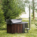 Premium 4-Person Fully-Assembled ThermoWood Wood-Fired Hot Tub (SAK14528) – SAKSBY WHOLESALE