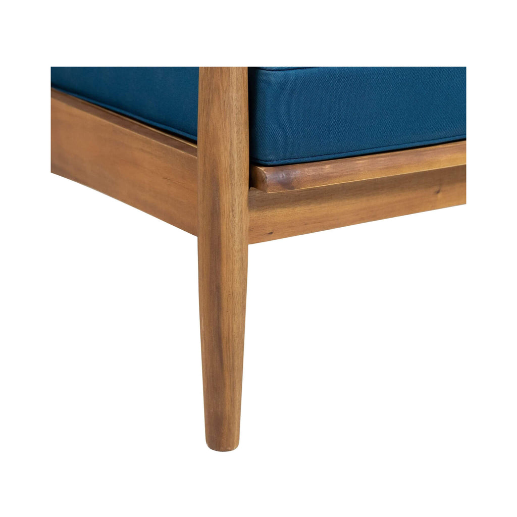 Alora Premium 4-Piece Wooden Outdoor Patio Conversation Seating Set With Cushions (SAK31469) – SAKSBY WHOLESALE, view 5