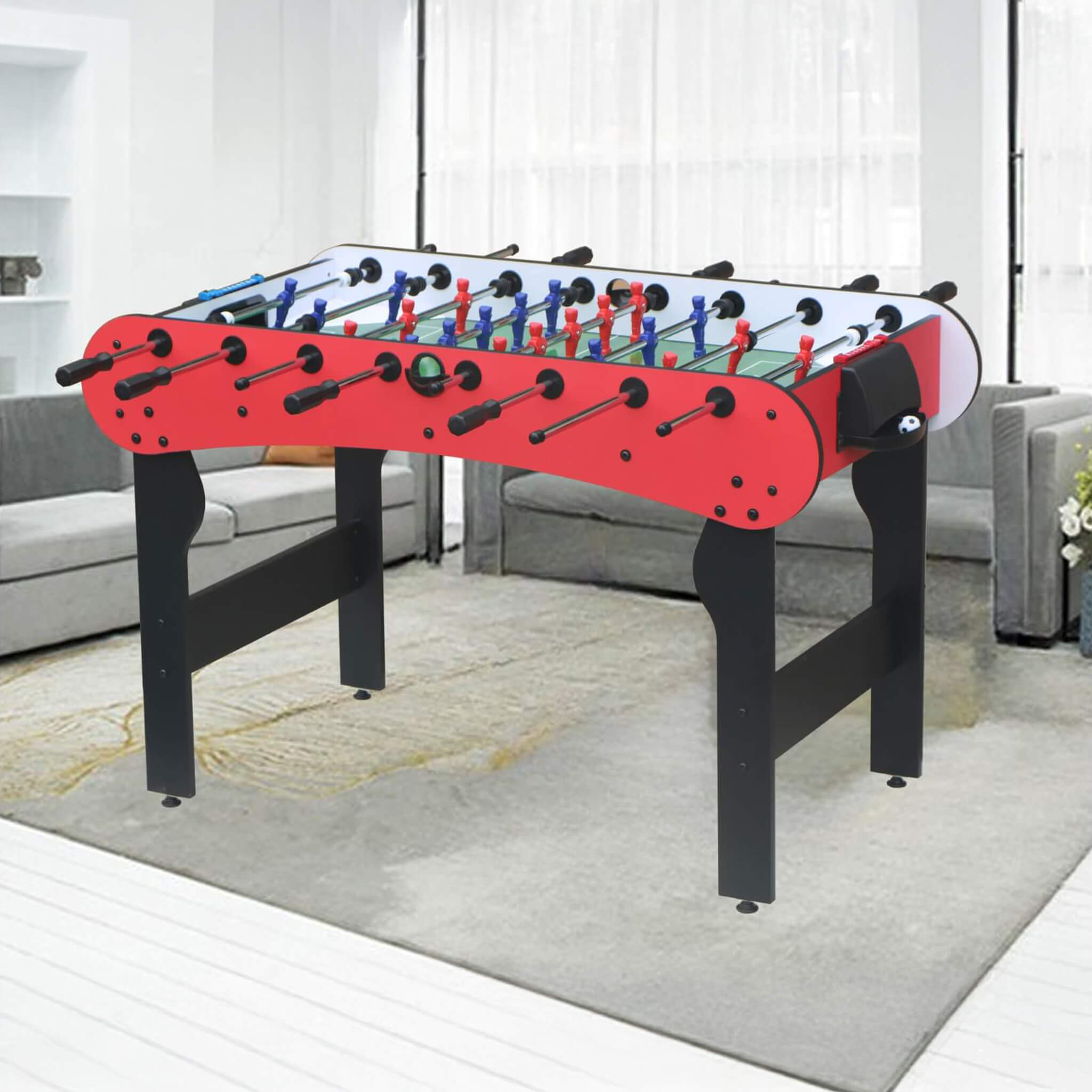 Premium 5FT Indoor Soccer Foosball Table For Kids And Adults (SAK78072) – SAKSBY WHOLESALE, view 12
