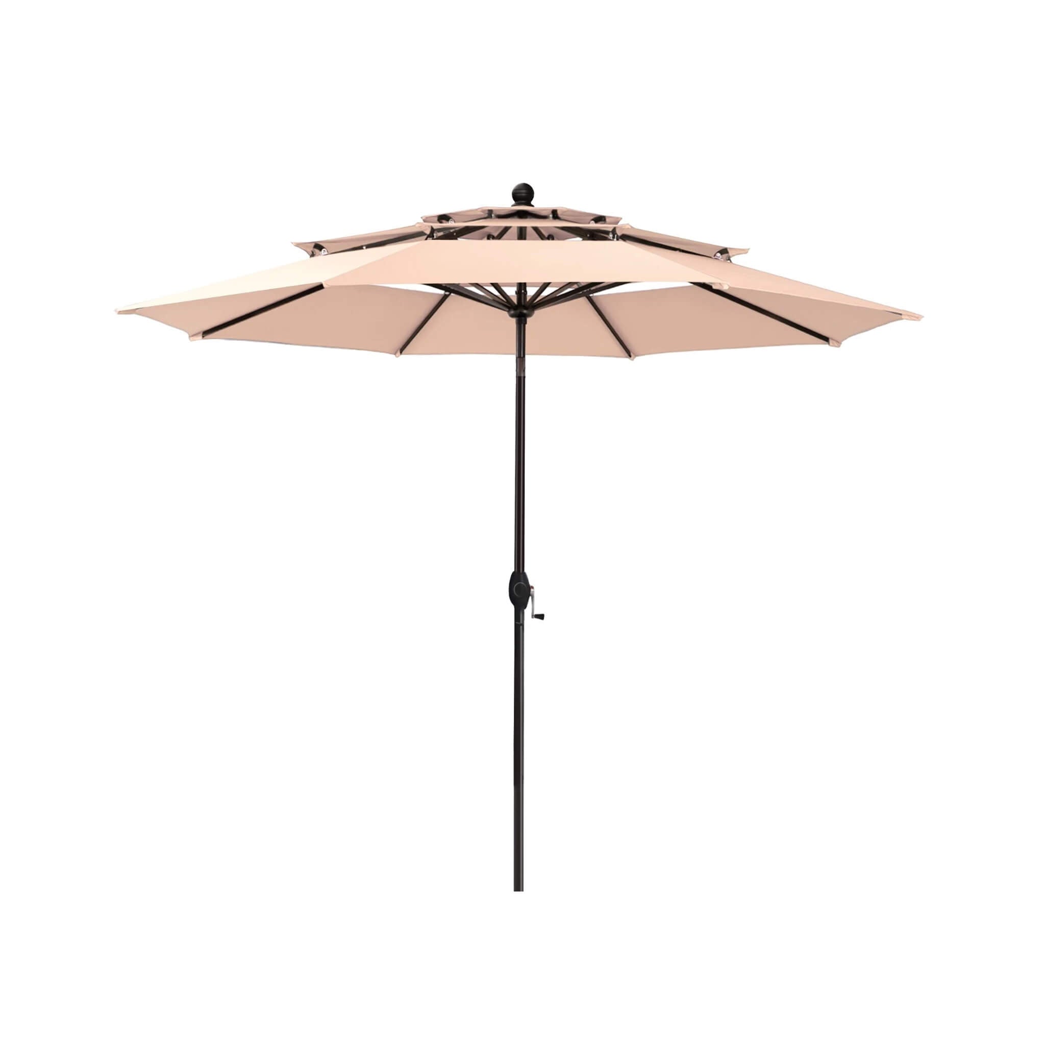 Alora Premium 6-Piece Bar Patio Furniture Set With Umbrella, Swivel Chairs, And Cushions (SAK90375) – SAKSBY WHOLESALE, view 