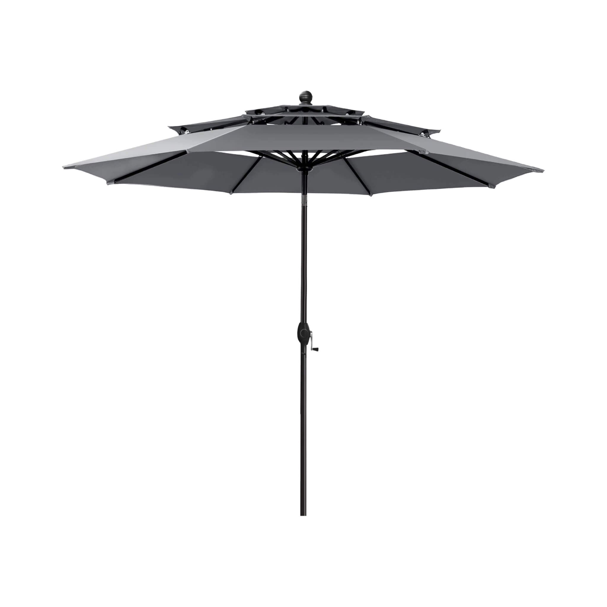 Alora Premium 6-Piece Bar Patio Furniture Set With Umbrella, Swivel Chairs, And Cushions (SAK90375) – SAKSBY WHOLESALE, view 