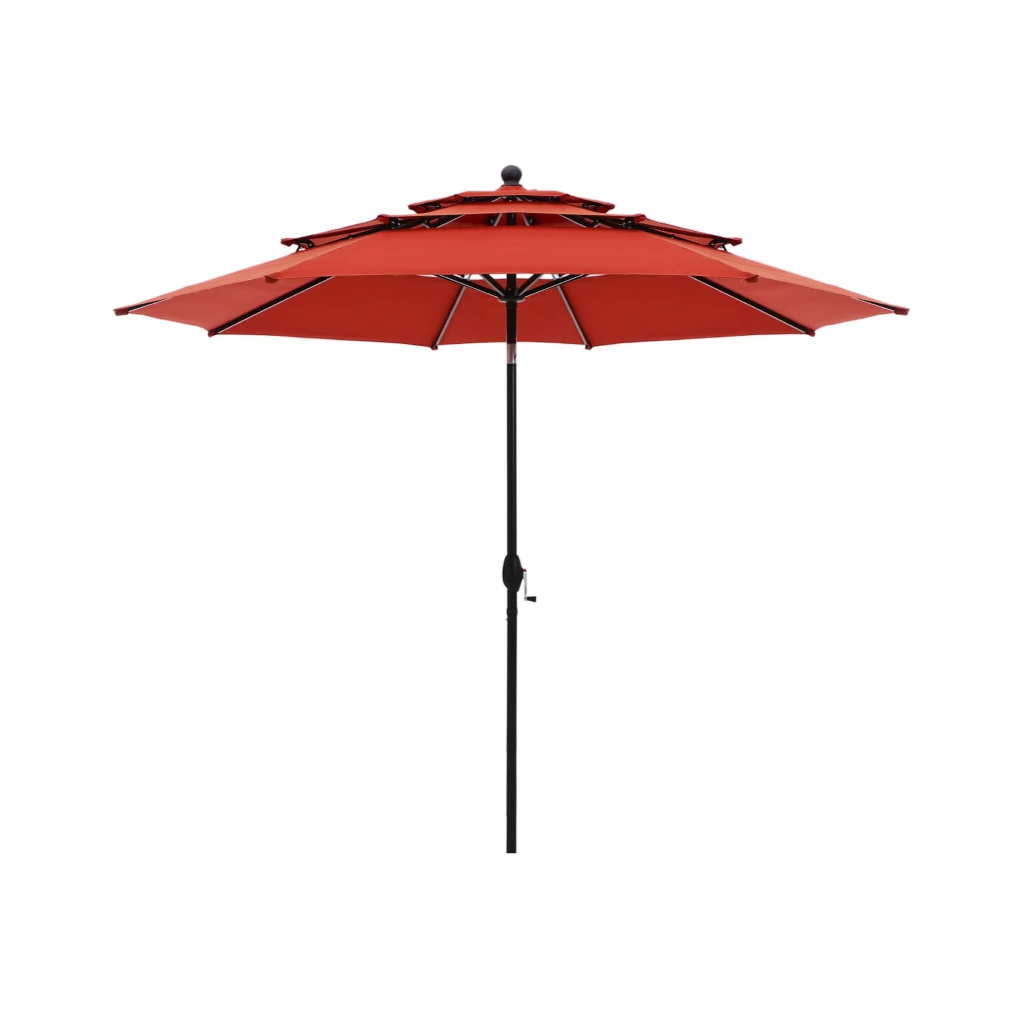 Alora Premium 6-Piece Bar Patio Furniture Set With Umbrella, Swivel Chairs, And Cushions (SAK90375) – SAKSBY WHOLESALE, view 