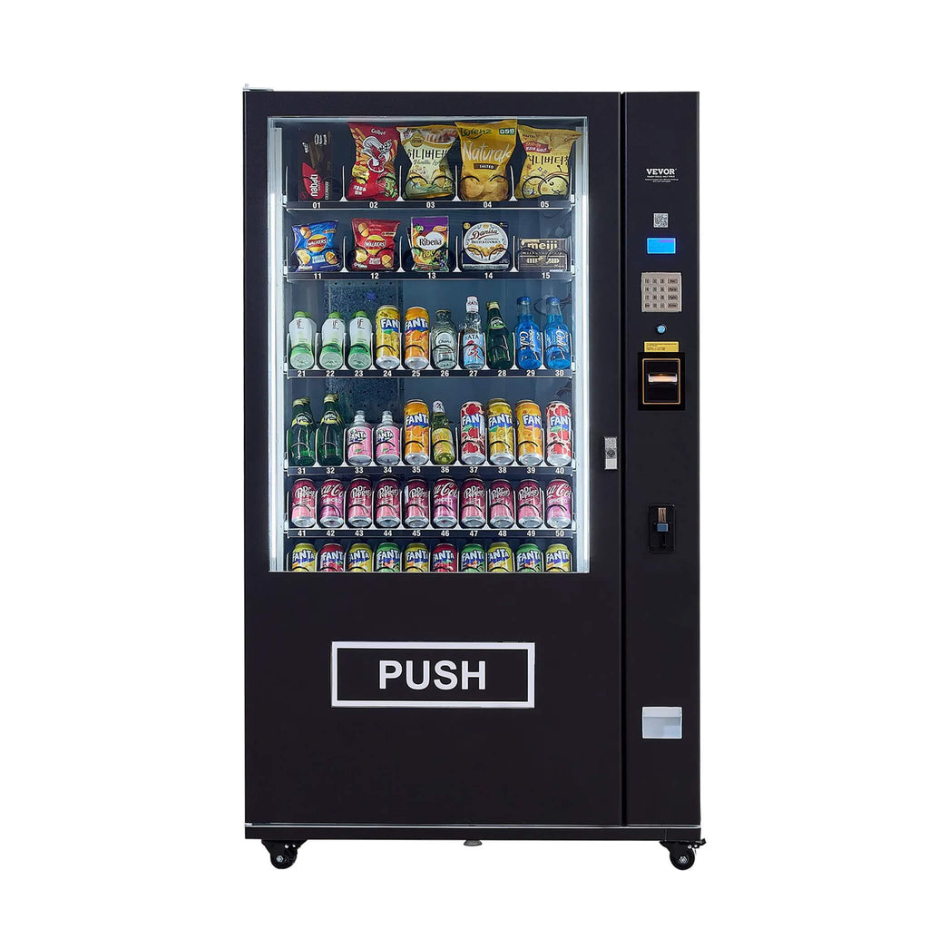 Premium 60-Slot Combo Vending Machine With ICT Bill And Coin Acceptor (SAK31842) – SAKSBY WHOLESALE