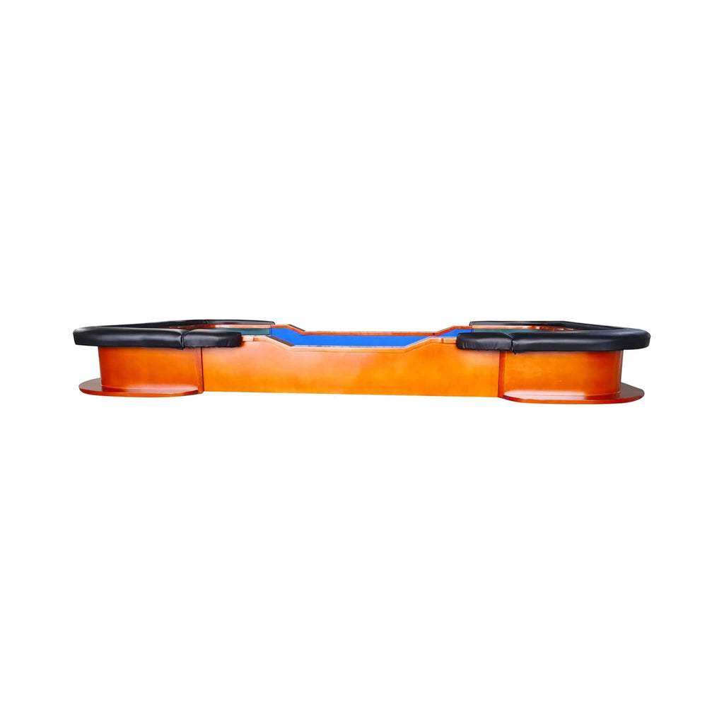 Premium 8FT Deluxe Casino Craps Table With Blue Felt And Pyramid Bumper (SAK91403) – SAKSBY WHOLESALE, view 6