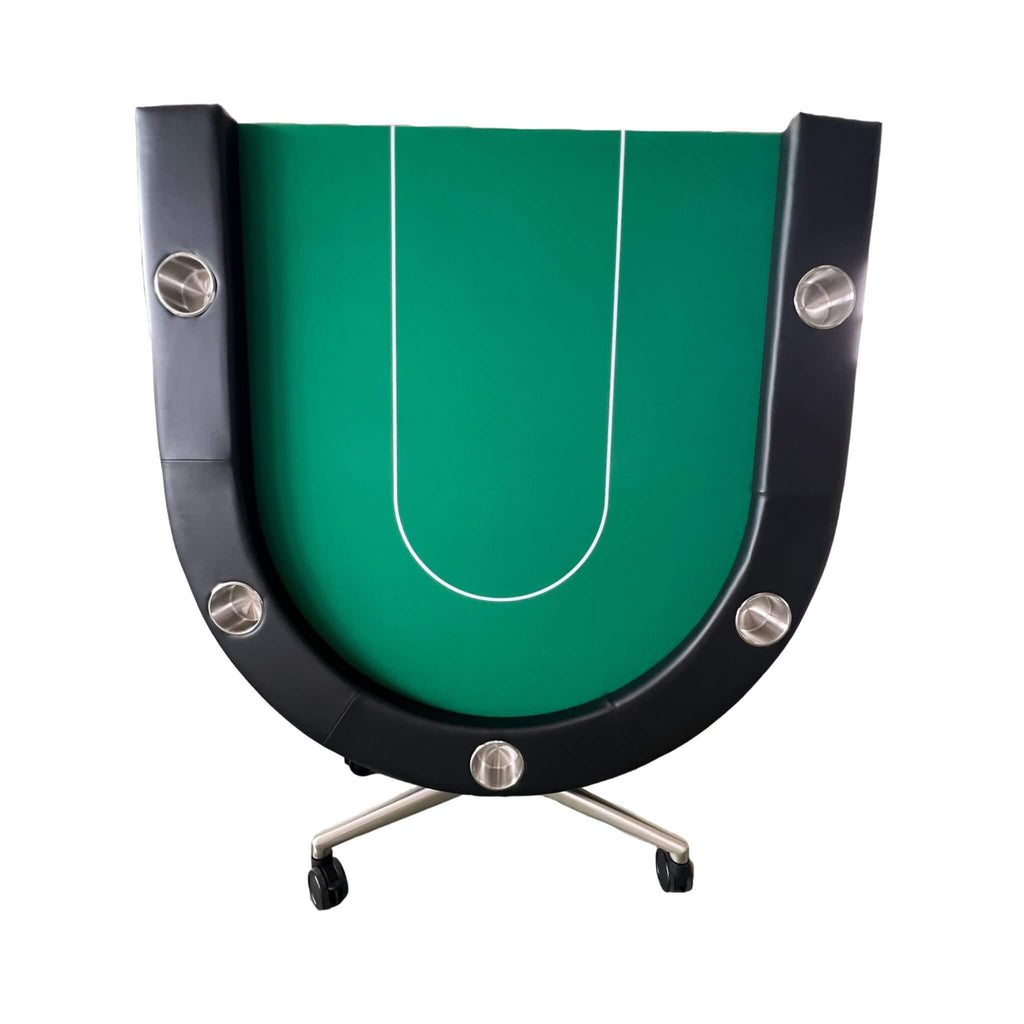 Premium 94-Inch Foldable 10-Player Poker Table With Wheels (SAK43087) – SAKSBY WHOLESALE, view 6