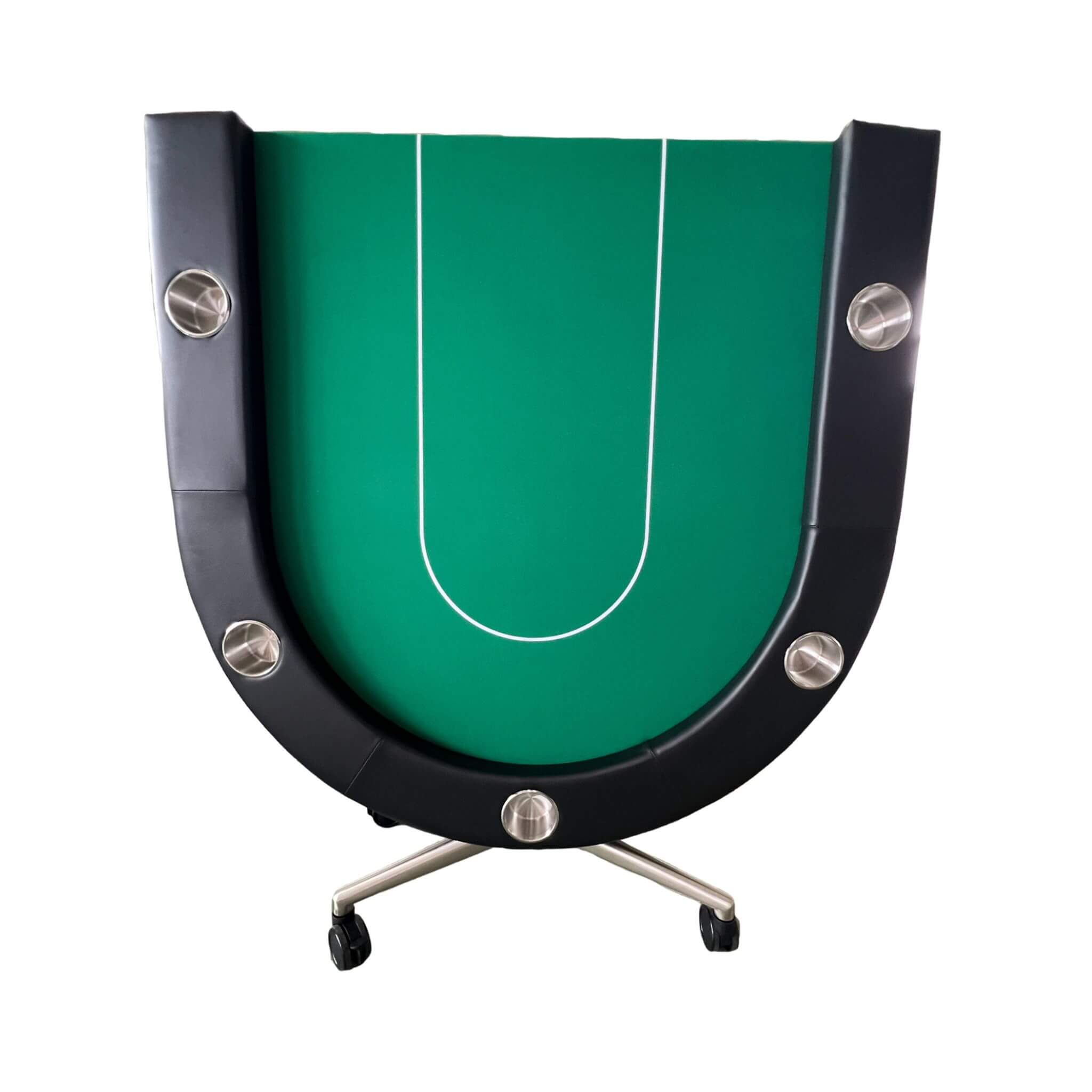 Premium 94-Inch Foldable 10-Player Poker Table With Wheels (SAK43087) – SAKSBY WHOLESALE, view 6