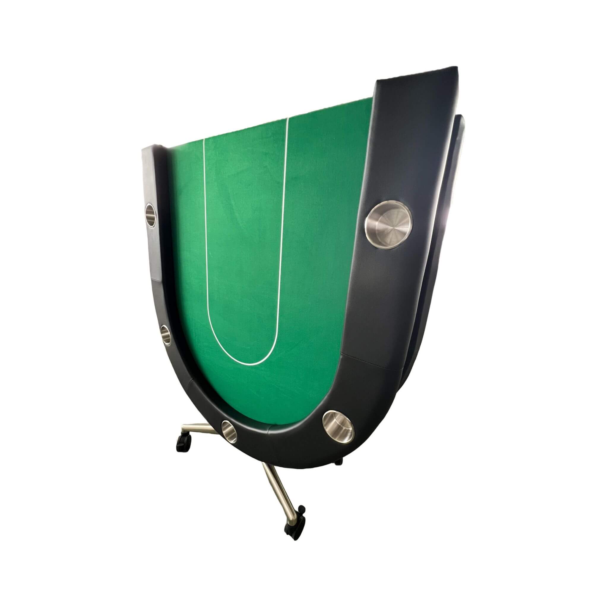 Premium 94-Inch Foldable 10-Player Poker Table With Wheels (SAK43087) – SAKSBY WHOLESALE, view 4