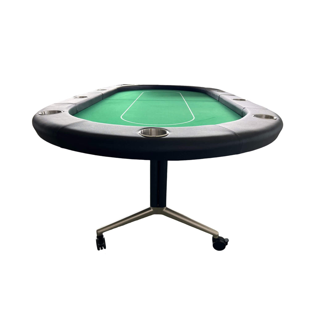 Premium 94-Inch Foldable 10-Player Poker Table With Wheels (SAK43087) – SAKSBY WHOLESALE, view 5