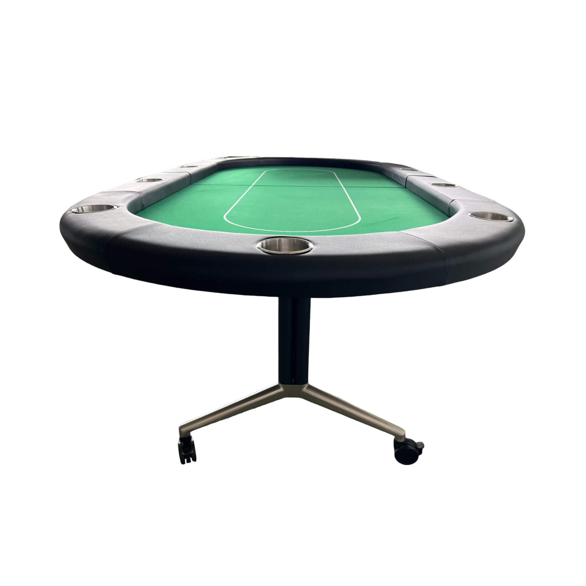 Premium 94-Inch Foldable 10-Player Poker Table With Wheels (SAK43087) – SAKSBY WHOLESALE, view 5