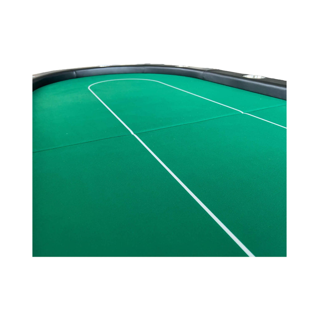 Premium 94-Inch Foldable 10-Player Poker Table With Wheels (SAK43087) – SAKSBY WHOLESALE, view 7