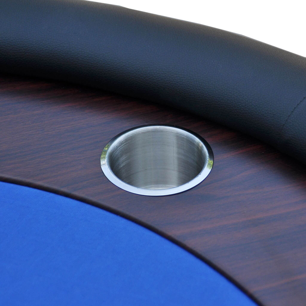 Premium 96-Inch Poker Table With U Shape Legs, Drox Box, Chips Tray (SAK40152) – SAKSBY WHOLESALE, view 4
