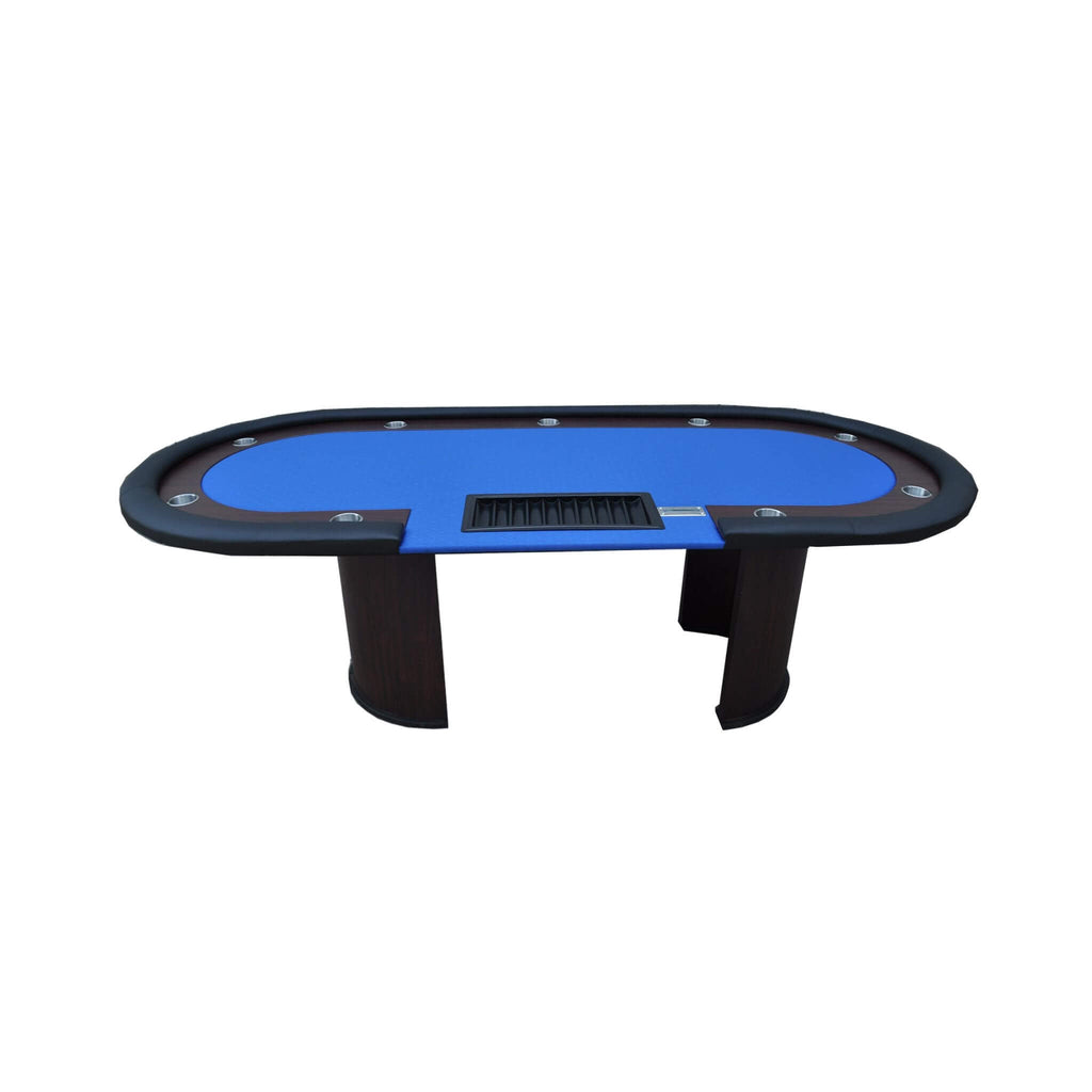 Premium 96-Inch Poker Table With U Shape Legs, Drox Box, Chips Tray (SAK40152) – SAKSBY WHOLESALE, view 3