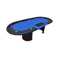 Premium 96-Inch Poker Table With U Shape Legs, Drox Box, Chips Tray (SAK40152) – SAKSBY WHOLESALE