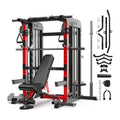 Rovix Premium 2000LBS All-In-One Squat Rack Power Cage With Smith Machine (SAK59213) – SAKSBY WHOLESALE