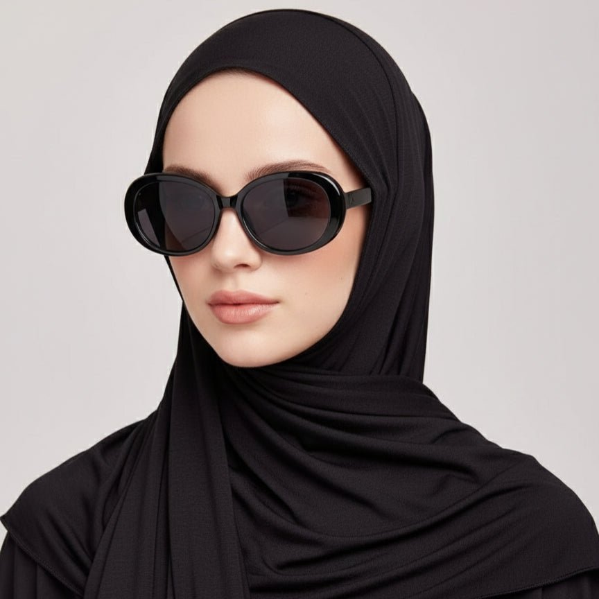 Mariam's Collection Premium Bamboo Jersey Hijab |  Natural Bamboo Hijab (MH195) — detail shot 9
