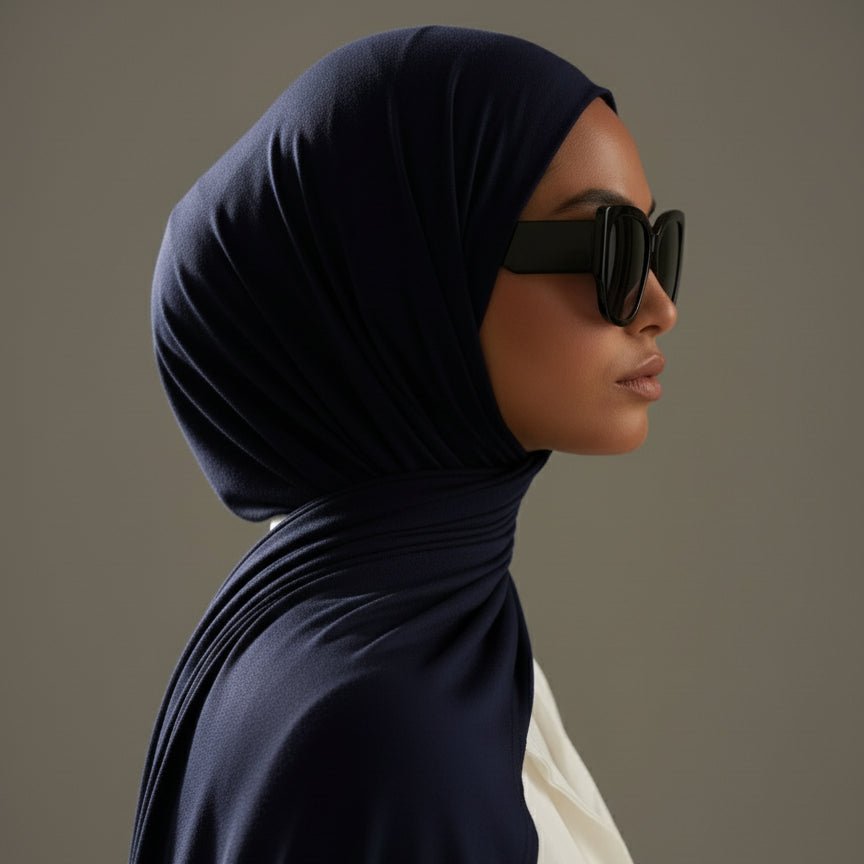 Mariam's Collection Premium Bamboo Jersey Hijab |  Natural Bamboo Hijab (MH195) — lifestyle worn / used context