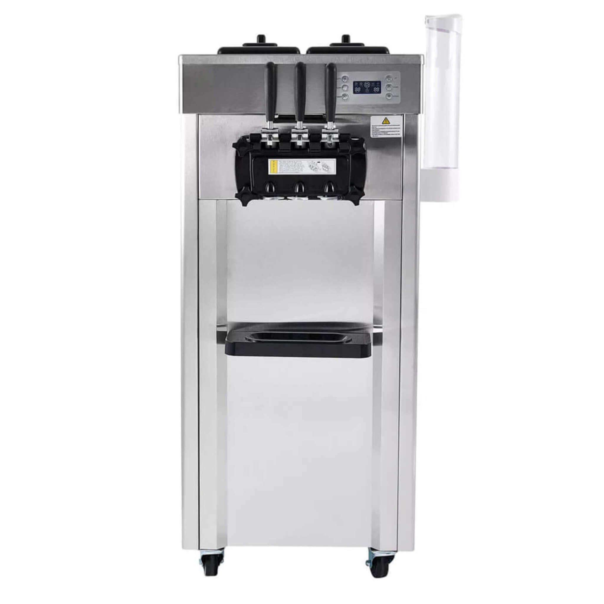 Commercial 21-31 L/H 3-Flavor Freestanding Soft Serve Ice Cream Machine Maker (SAK21874) – SAKSBY WHOLESALE