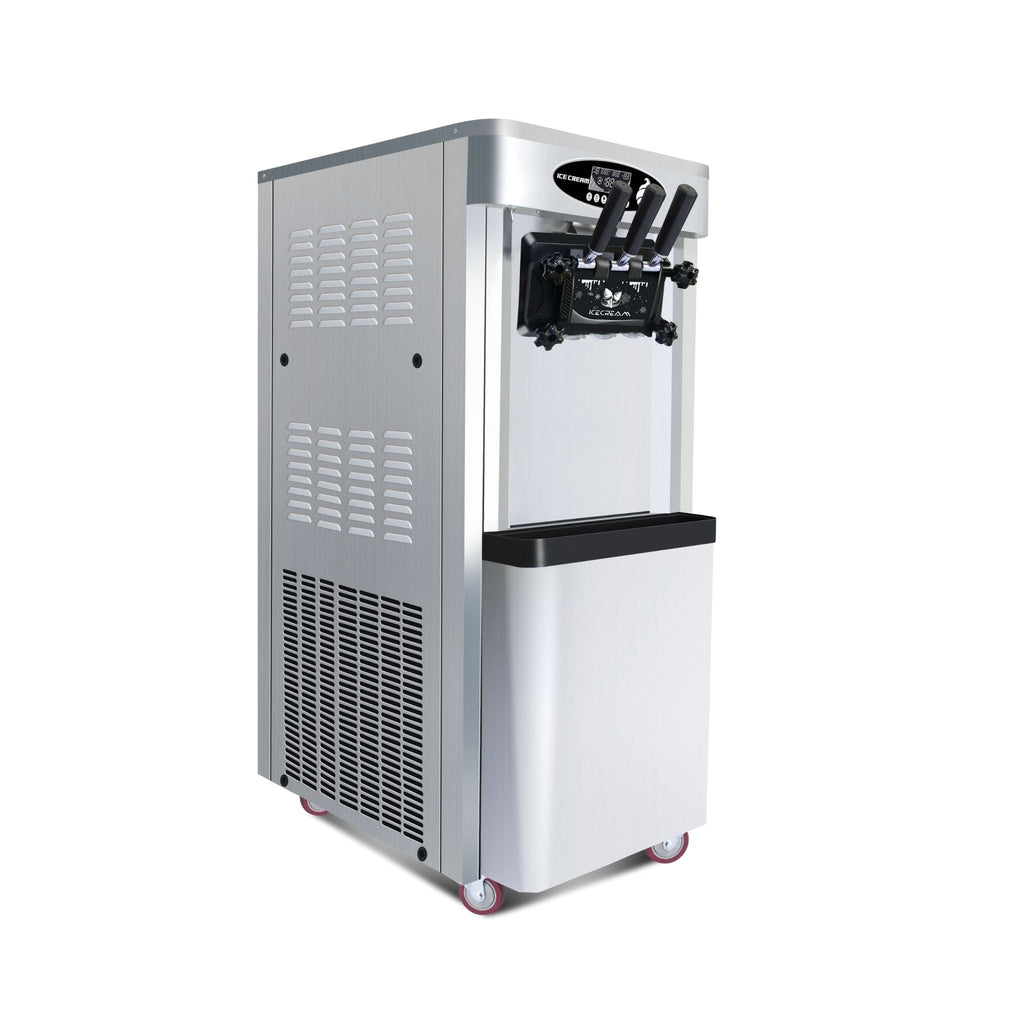Commercial 25-30L/H Vertical 2000W 3-Flavor Soft Ice Cream Machine With Dual 6L Hoppers (SAK93406) – SAKSBY WHOLESALE, view 5