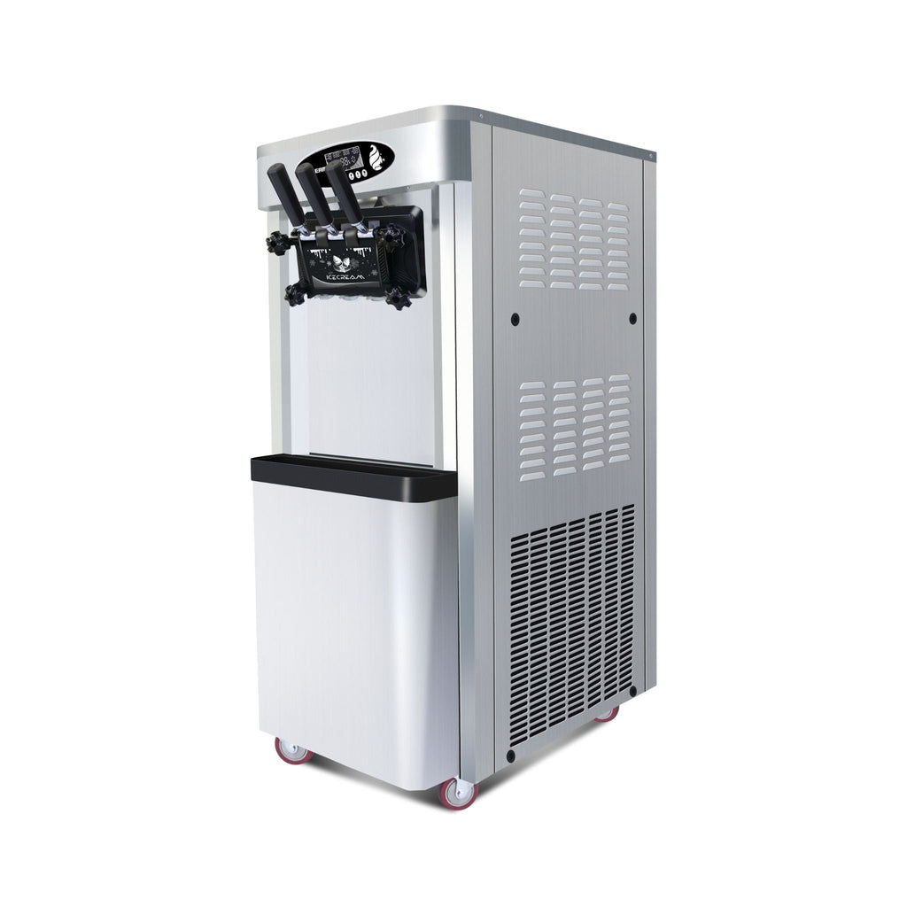 Commercial 25-30L/H Vertical 2000W 3-Flavor Soft Ice Cream Machine With Dual 6L Hoppers (SAK93406) – SAKSBY WHOLESALE, view 3