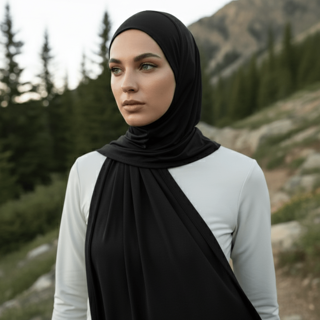Mariam's Collection Premium Cooling Non-Slip Hijab |  Breathable Sports Hijab (MH196) — product category context