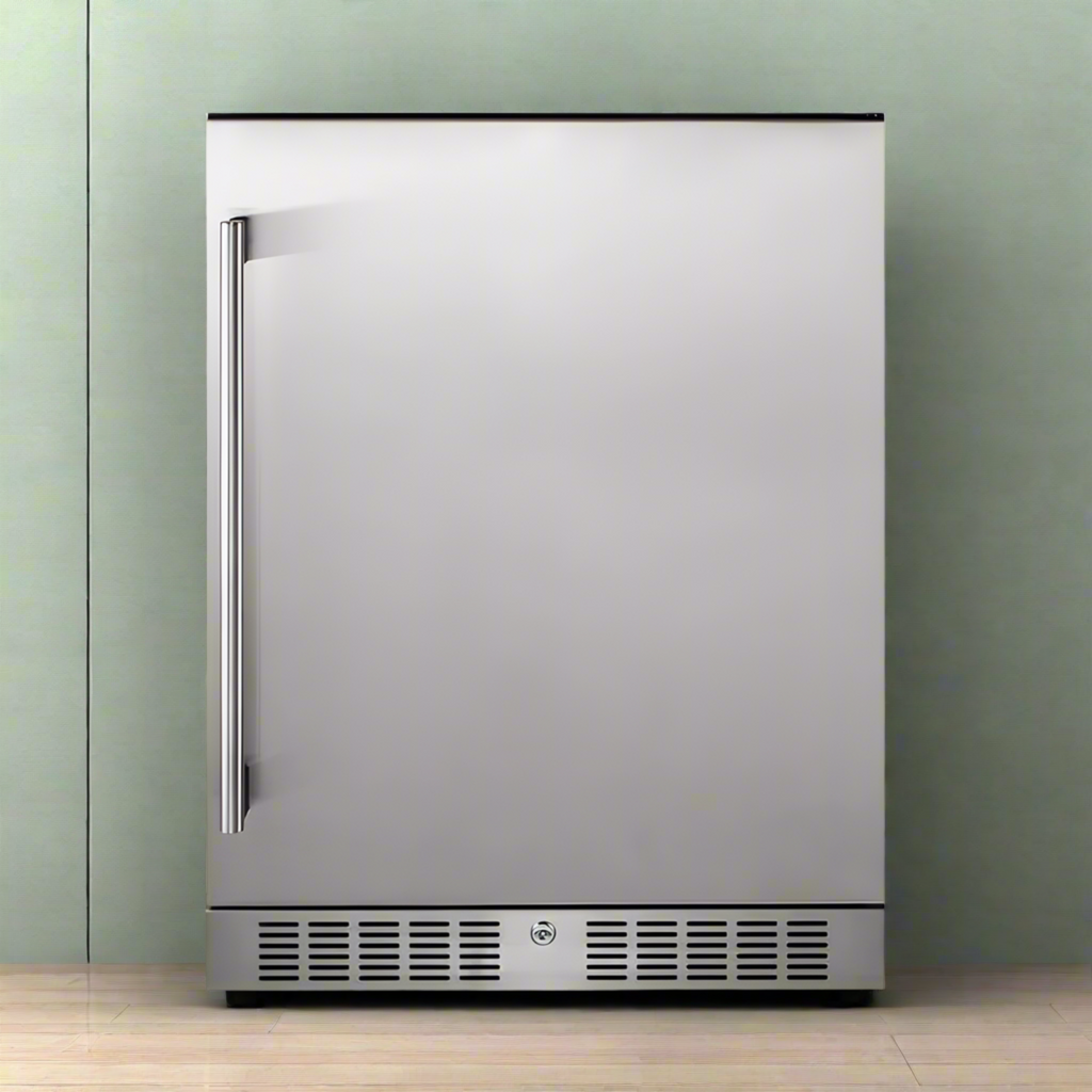 Premium 5.3 Cu.Ft Single Door Stainless Steel Built-In Wine Beverage Undercounter Refrigerator (SAK95276) – SAKSBY WHOLESALE